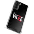 University of Louisville Black Background Galaxy S21 Plus 5G Clear Case