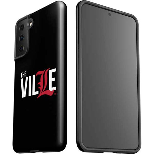 University of Louisville Black Background Galaxy S21 Plus 5G Pro Case