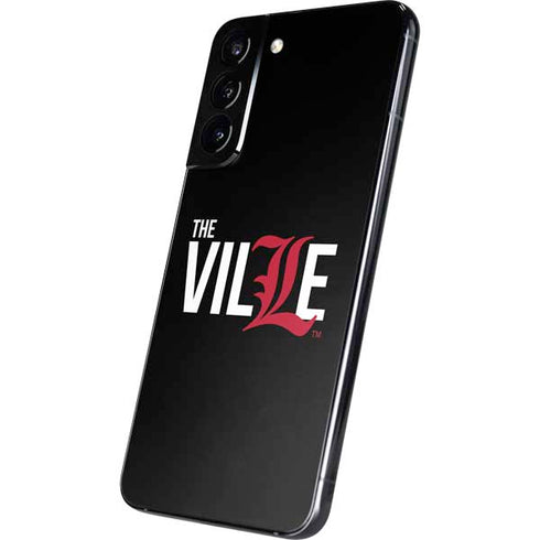 University of Louisville Black Background Galaxy S22 Plus Skin