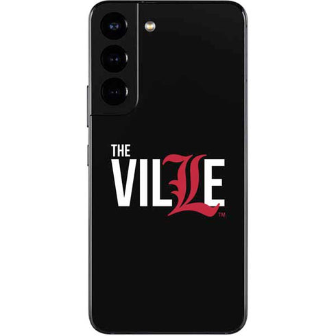 University of Louisville Black Background Galaxy S22 Skin