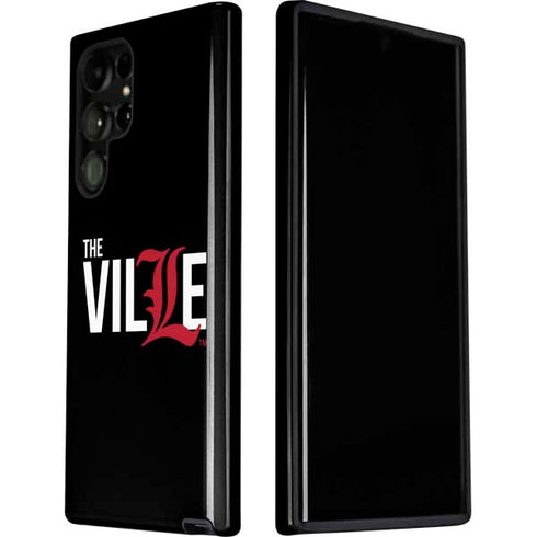 University of Louisville Black Background Galaxy S22 Ultra Pro Case