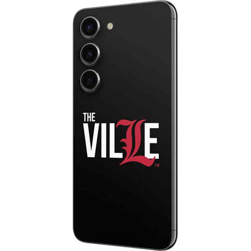 University of Louisville Black Background Galaxy S23 Skin