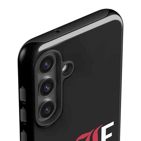 University of Louisville Black Background Galaxy S24 Impact Case