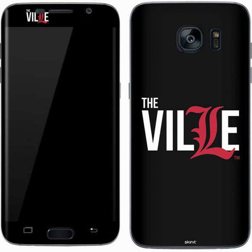 University of Louisville Black Background Galaxy S7 Skin