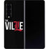 University of Louisville Black Background Galaxy Z Fold4 5G Skin