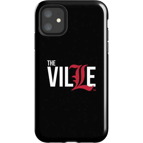 University of Louisville Black Background iPhone 11 Impact Case