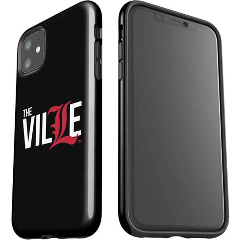 University of Louisville Black Background iPhone 11 Impact Case