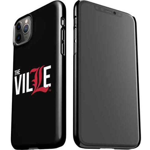 University of Louisville Black Background iPhone 11 Pro Max Lite Case