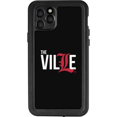 University of Louisville Black Background iPhone 11 Pro Waterproof Case