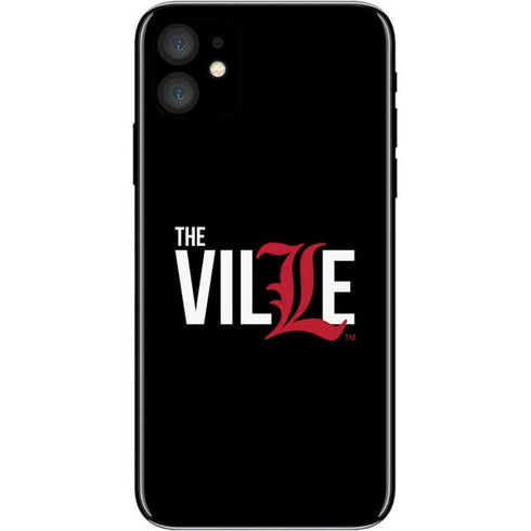 University of Louisville Black Background iPhone 11 Skin
