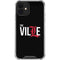 University of Louisville Black Background iPhone 12 Clear Case