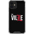 University of Louisville Black Background iPhone 12 Clear Case