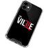 University of Louisville Black Background iPhone 12 Clear Case