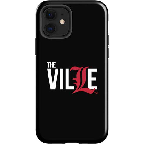 University of Louisville Black Background iPhone 12 Impact Case