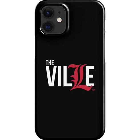 University of Louisville Black Background iPhone 12 Mini Lite Case