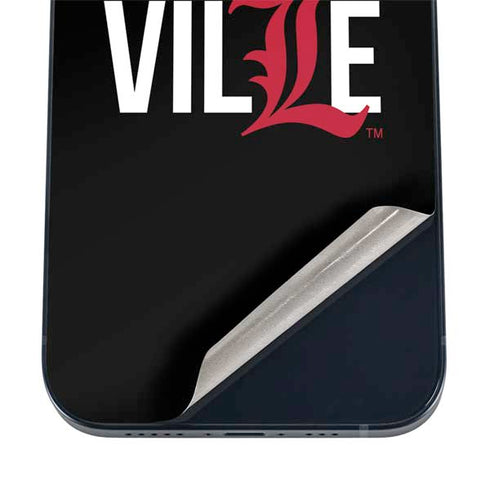University of Louisville Black Background iPhone 12 Mini Skin