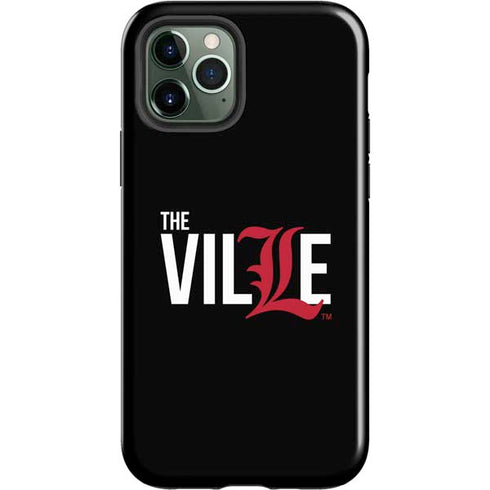 University of Louisville Black Background iPhone 12 Pro Impact Case