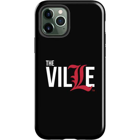 University of Louisville Black Background iPhone 12 Pro Max Impact Case