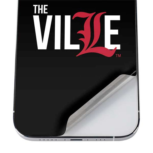 University of Louisville Black Background iPhone 12 Pro Skin