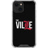 University of Louisville Black Background iPhone 14 Plus Clear Case