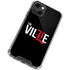 University of Louisville Black Background iPhone 14 Plus Clear Case