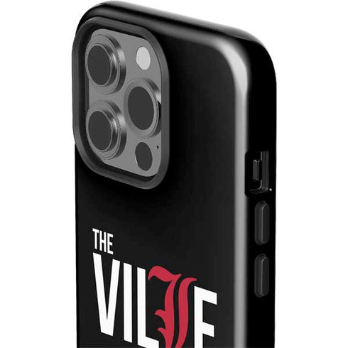 University of Louisville Black Background iPhone 15 Pro Impact Case