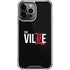 University of Louisville Black Background iPhone 14 Pro Max Clear Case