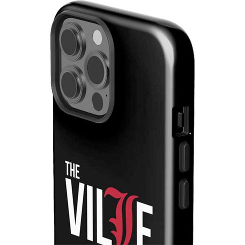 University of Louisville Black Background iPhone 15 Pro Max Impact Case