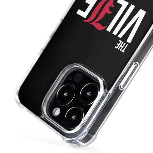 University of Louisville Black Background iPhone 15 Pro Max MagSafe Case