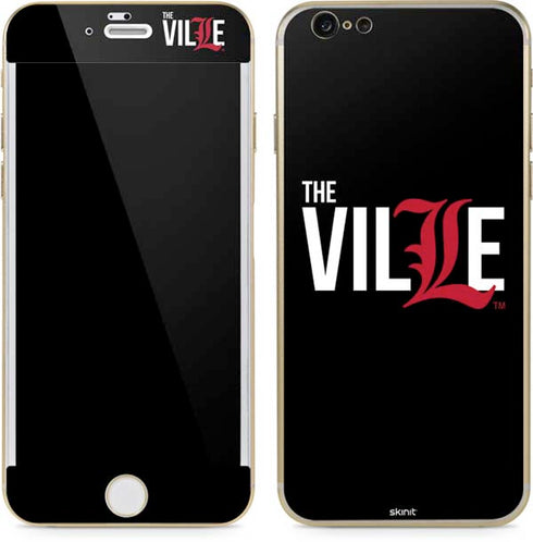 University of Louisville Black Background iPhone 6/6s Skin
