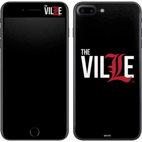 University of Louisville Black Background iPhone 7 Plus Skin