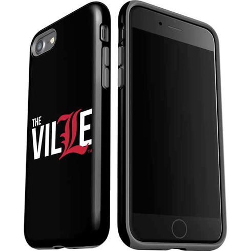 University of Louisville Black Background iPhone SE (2nd & 3rd Gen) Pro Case
