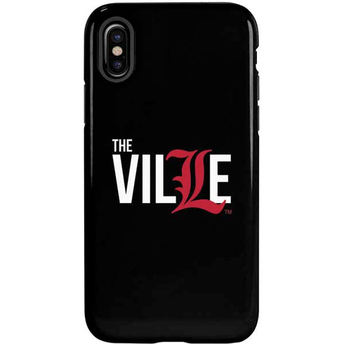 University of Louisville Black Background iPhone X Pro Case