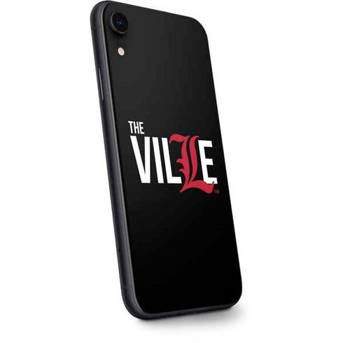 University of Louisville Black Background iPhone XR Skin