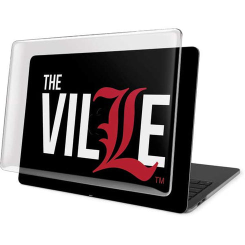University of Louisville Black Background MacBook Pro 13in (2020) Case plus Skin