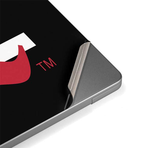 University of Louisville Black Background MacBook Pro 14in (2021-24) Skin