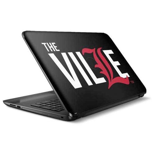 University of Louisville Black Background HP Notebook Skin