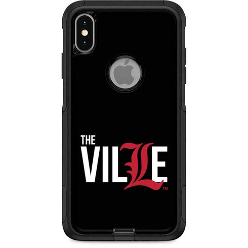 University of Louisville Black Background Otterbox Commuter iPhone Skin