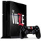 University of Louisville Black Background PS4 Console and Controller Bundle Skin