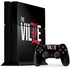 University of Louisville Black Background PS4 Console and Controller Bundle Skin
