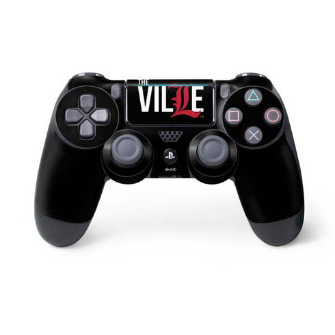 University of Louisville Black Background PS4 Pro/Slim Controller Skin