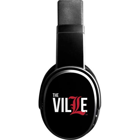 University of Louisville Black Background Skullcandy Crusher Wireless Skin