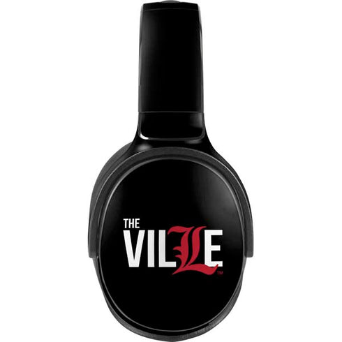 University of Louisville Black Background Skullcandy Venue Skin