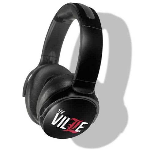 University of Louisville Black Background Skullcandy Venue Skin