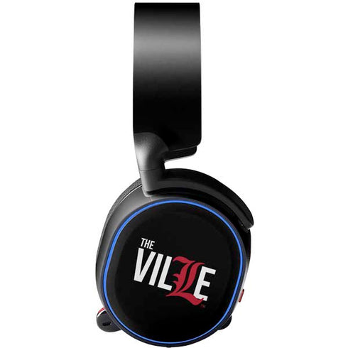 University of Louisville Black Background SteelSeries Arctis 5 Skin