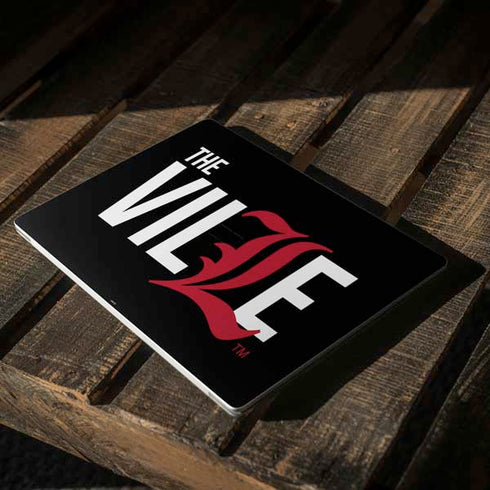 University of Louisville Black Background Surface Laptop 3 13.5in Skin