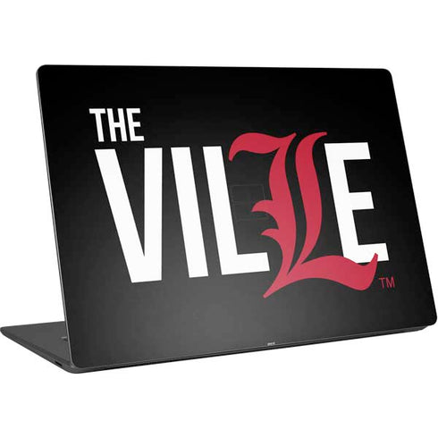 University of Louisville Black Background Surface Laptop 4 15in Skin