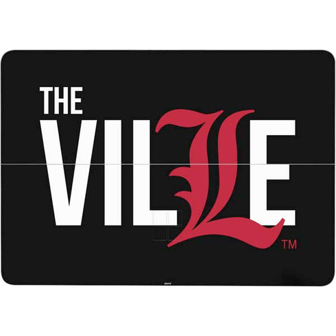University of Louisville Black Background Surface Laptop Studio Skin