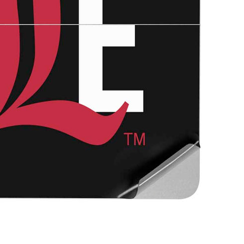 University of Louisville Black Background Surface Laptop Studio Skin