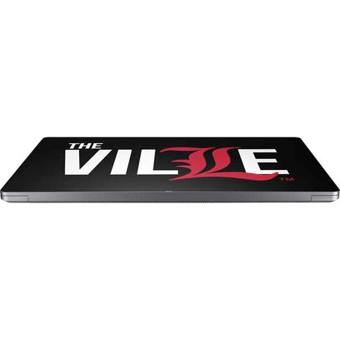 University of Louisville Black Background Universal Laptop 16.6in (13.4 x 9.7in) Skin